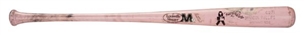 2006-08 Brandon Phillips Game Used and Signed Louisville Slugger C271 Model Pink Mothers Day Bat (PSA/DNA GU 10)